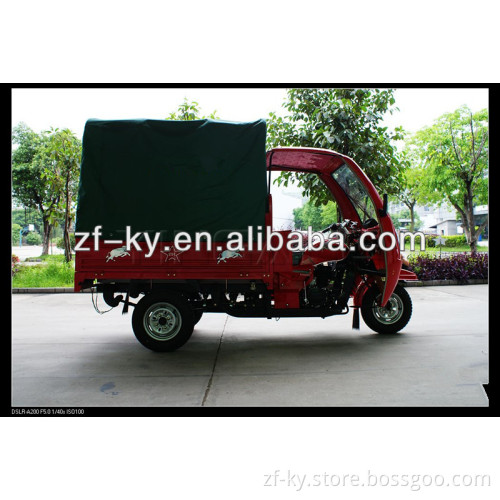 hot selling 175CC/200CC250CC passenger/cargo three wheel motorcycle with sunshade